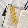 thumbnail image 4 of Kdxio Car Tent Trees Print Metal Tassel Bookmarks,Perfect Gift for Art Lovers and Bookworms Metal Bookmarks for Women, 4 of 8