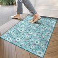 thumbnail image 4 of Pioneer Flower Floral Print Pattern Door Rugs,Washable Non Slip Door Mats Indoor,Decorative Door Mats,Entry Mat Indoor for Entrance,Bedroom,Kitchen,Bathroom,17"x30", 4 of 6