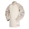 thumbnail image 1 of Chemise de Combat Zippée 1/4, Manches Longues, Noir, Hommes, Poly Coton, Ll, 1 of 1