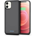 thumbnail image 1 of Battery Case for iPhone 12/12 Pro,[6800mAh] Protective Portable Charging Case Rechargeable Charger Case Extended Battery Pack for FYBTO iPhone 12/12 Pro (6.1inch), 1 of 5