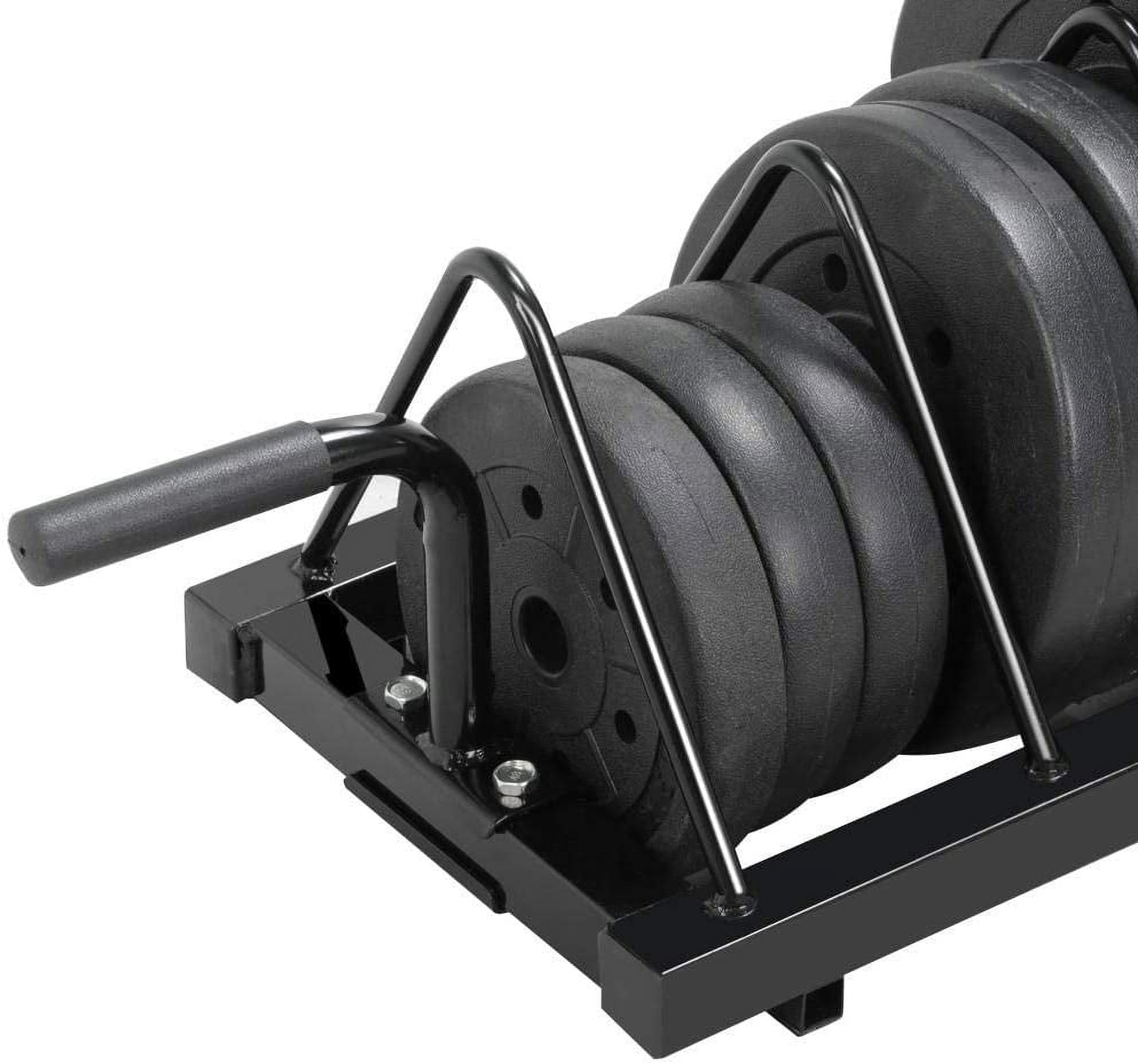 GMNIU Dumbbell Barbell Weight Lifting Rack Stand Only Fitness Multilevel Horizontal Storage Mental Organizer for Home Gym