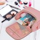 thumbnail image 4 of Dinheiro Bolsa de Lavado con Gancho de Viaje Multifuncional, Bolsa de cosméticos Simple y de Gran Capacidad, Rosa Claro, 4 of 5