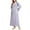 Sky Blue, variant on ameIAEA Women Robe Belted Long Fleece Barhrobe Warm Plush Long Sleeve Lounge Robe with Pockets