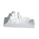 thumbnail image 5 of Adorno de estatua de montaña nevada de yeso, accesorios para fotos, decoración, obra de arte, figurita Estilo D, 5 of 9