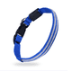 thumbnail image 1 of Collar de perro con LED, collar de perro con flash recargable, ajuste el collar de mascota para aumentar la visibilidad súper brillante MFZFUKR CPB-US-YY399-3, 1 of 5