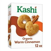Kashi Hearts and O's Organic Oat Cereal Warm Cinnamon -- 12 oz