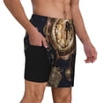 thumbnail image 2 of Fuzoiu Dreamcatcher With Mandala Print Men's Swim Shorts,Quick-Dry Double-Layer Swim Trunks,Board Trunks,Beach Shorts Swimwear Bathing Suits-Large, 2 of 6