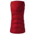 thumbnail image 3 of Gibobby Abrigos largos de invierno, Chaleco largo de invierno para mujer, sin mangas, chamarra cálido con bolsillos, chaleco acolchado, chamarra casual para mujer(Rojo,XG), 3 of 5
