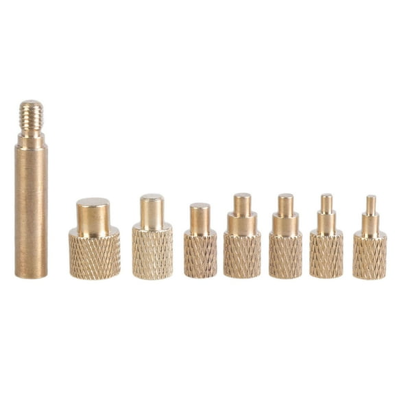 Brass Soldering Iron Tip Set for Smooth Threaded Insert Embedding in 3D Printing