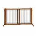 thumbnail image 1 of Richell USA 94146 Barrière pour Animaux Autoportante HS - Marron, 1 of 1
