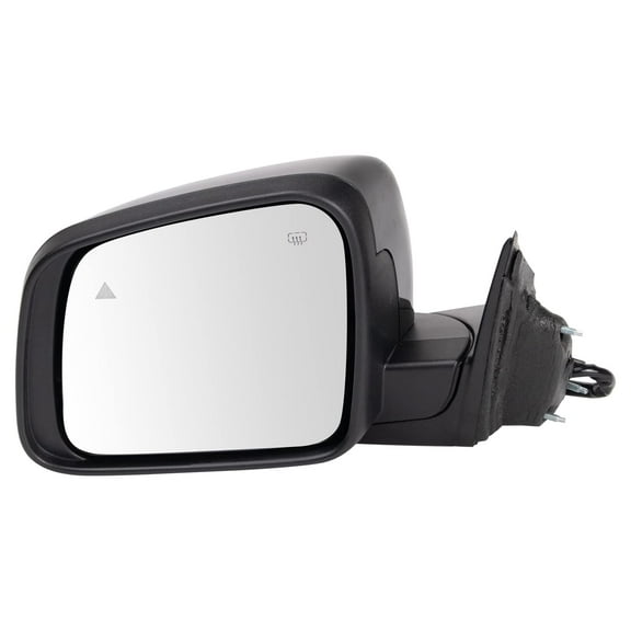 TRQ Exterior Power Mirror Heated Memory Puddle Light Folding Cap LH for Jeep New MRA08245