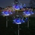 thumbnail image 1 of LED Solar Fireworks light plug lawn lamp dandelion light string outdoor waterproof Christmas decorative floor light, 1 of 5