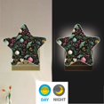 thumbnail image 4 of Star Night Light Auto On/Off Plug-in Wall Light with Light Sensor Warm White LED for Home Party Vintage Christmas Decorations Pattern, 4 of 6