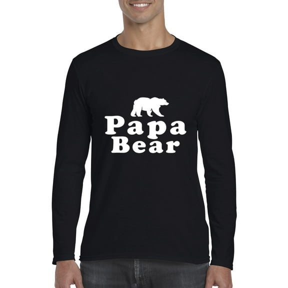 Artix - Mens Long Sleeve T-Shirts - Papa Bear