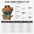 thumbnail image 5 of Pofeuu Succulents Print Sports Bra for Women Sexy Vest Yoga Running Gym Fitness Crop Bras Tops-Medium, 5 of 8