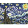 thumbnail image 4 of DIAMOND DOTZ® Starry Night (Après Van Gogh) Special Edition Diamond Painting Kit, 4 of 12