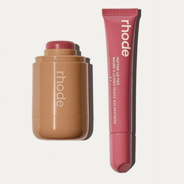 rhode peptide lip tint 2本セット Rhode Duo 2-PC Bundle: Pocket Blush + Peptide Lip Tint LIMITED