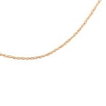 thumbnail image 4 of Solid 10k Gold 0.5MM Rope Chain Necklace. Unisex Chain - Choice of Metal Colors & 16" or 18" or 20" Lengths, 4 of 8