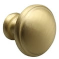 thumbnail image 3 of GlideRite 1.125 in. Round Ring Classic Cabinet Knobs Satin Gold, Pack of 10, 3 of 5
