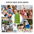 thumbnail image 6 of Sikiie Autumn Corn Basketball Jersey Reversible Men's Mesh Athletic Sports Shirts Training Practice S-4XLX-Large, 6 of 6