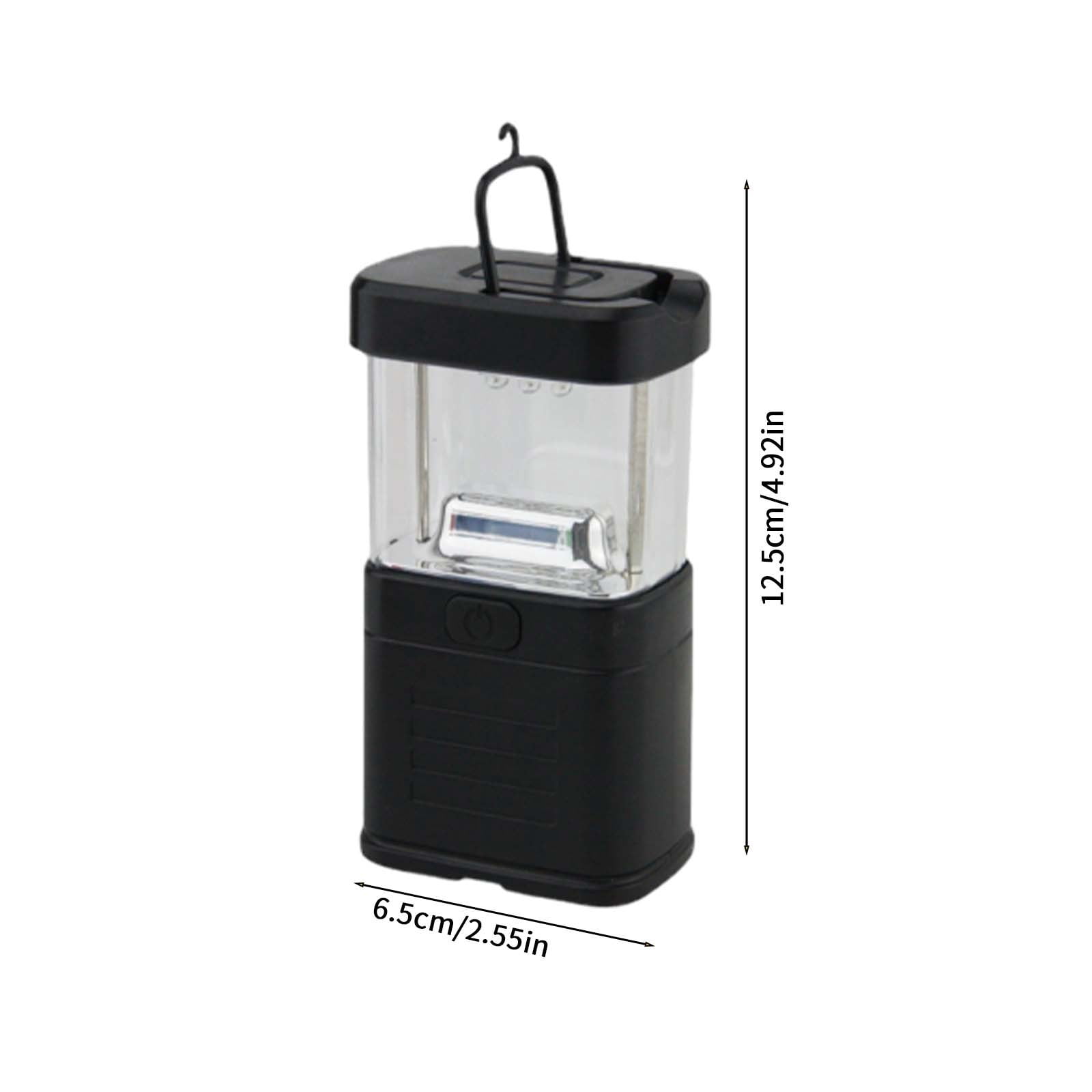 Peorpel Camping Lantern - LED Lanterns for Power Outages, Camping Lights, Emergency Flashlight - Collapsible Lamp, Rechargeable W/ Solar or Plug