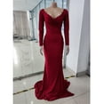 thumbnail image 5 of Sexy Wedding Dress Long Sleeve 3 Colors, 5 of 9