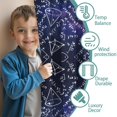 thumbnail image 3 of Blackout Kids Curtains,Math Equations Physics Formulas Purple Pattern Childrens Insulated Curtains Set Of 2,Bedroom Essentials,Toddler Room Decor 42"x54", 3 of 5