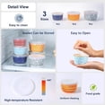 thumbnail image 4 of Selamica 6 oz Ramekins with Lids Oven Safe, Creme Brulee Ramekins Souffle Dishes with Covers, Pudding Custard Cups Stackable Ceramic Mini Ramekin Bowls Set for Baking, Dipping, Set of 6, Assorted, 4 of 5