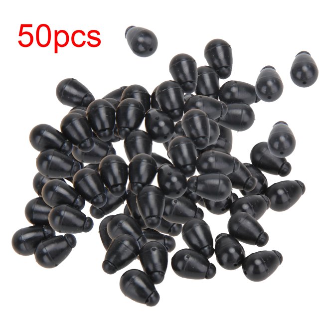 Tmvgtek 50 Uds. Conector De Pesca De Carpa De Cambio Rápido Gancho De Cuentas Enlaces Alimentadores Aparejos Tmvgtek Para estrenar