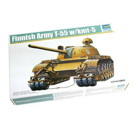 Trumpeter 1/35 00341 Finnish Army T-55 with KMT-5