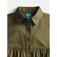 thumbnail image 2 of Wonder Nation Girls Cotton Shirt Dress Sizes 4-18 & Plus, 2 of 3