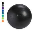 Gaiam Balance Ball Chair Replacement Ball, Charcoal, 52cm