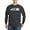 Charcoal, variant on CafePress - The Evolution Of The Hockey Goalie Long Sleeve Dar - Long Sleeve Dark T-Shirt