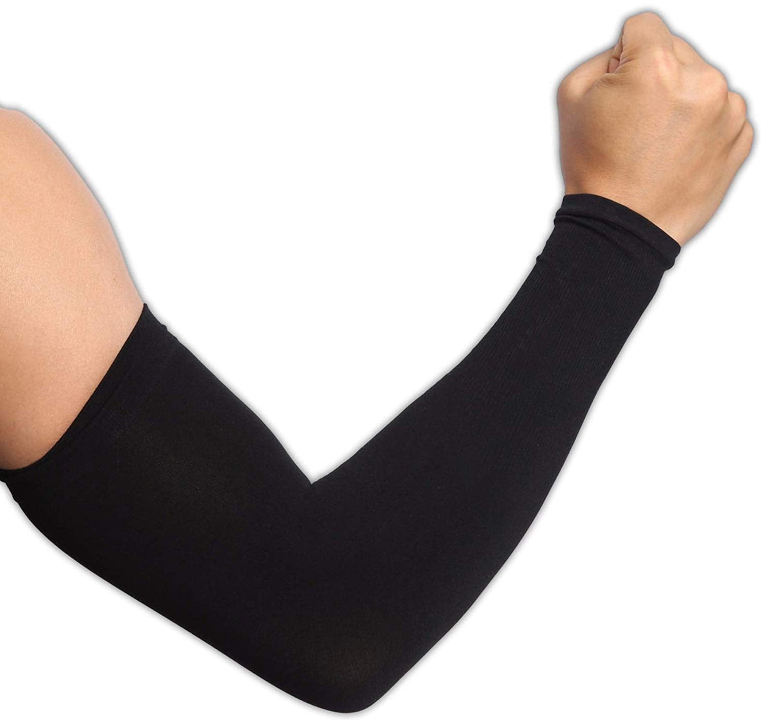 New Cooling Arm Sleeves Cover UV Sun Protection Basketball sports Stretch 1 Pair