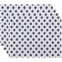 Simply Daisy 18" x 14" Cop-IKAT Geometric Print Placemat