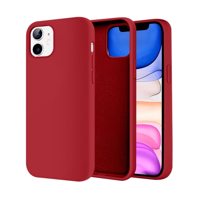 Funda de Protección para iPhone 11 - Sovico - Silicón con Forro de Microfibra