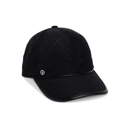 Giani Bernini Women's Quilted Rain Baseball Cap - Black