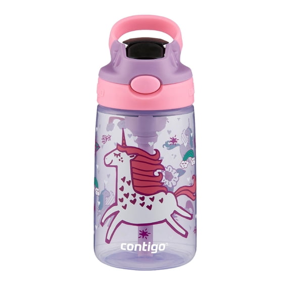 Botella Plástica Para Agua 14 Oz Sistema Autospout Contigo purpura
