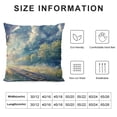 thumbnail image 5 of Orinice Fantasy Art Graphic Decorative Cotton Linen Pillow Cover for Home Sofa Bedroom Car Couch 20x20in, 5 of 5