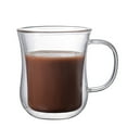 thumbnail image 2 of Double Wall Glass Coffe Cup Home Kitchen Tools Tableware Durable Drinkware Transparent Coffee Mugs, 2 of 17
