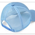 thumbnail image 5 of Shrysg Men's Summer Mesh Back Baseball Cap - Solid Color Sun Protection Hat, Breathable Polyester for Outdoor Activities, 5 of 6