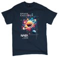 thumbnail image 5 of NASA Space Explorer T-shirt Universe Astronaut Galaxy Planet Saturn Men's Tee, 5 of 7