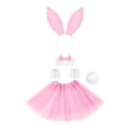 thumbnail image 2 of Accesorios de vestuario de corbata de lazo para fiestas de disfraces del festival para fiestas temáticas Rosa, 2 of 8