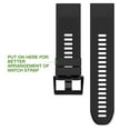 thumbnail image 3 of Watch Replacement Watch Bands Band Holder Loop Watch Strap Retainer Watch Holder Strap Black 3X1CM 10 Pcs, 3 of 5