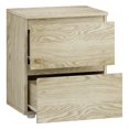 thumbnail image 5 of Bedside Table with 2 Drawers Side End Table Sofa Table for Living Room Bedroom Wood Maple, 5 of 8