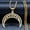 Gold color, variant on Witchcraft Divination Moon Pendant Necklace 14K Yellow Gold Golden Color Crescent Meniscus Necklaces Jewelry colar
