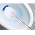 thumbnail image 3 of Toilet Bowl Brush Set, Removable Brush Head For Easy Cleaning, Stainless Steel Handle For Comfortable Grip, Soft Bristles For Scratch-Free Efficient Cleaning, Durable Construction, 3 of 5