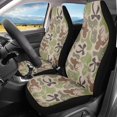 thumbnail image 2 of HUISEFOR 2 Pack Camouflage Deer Car Seat Covers Breathable Comfortable Car Seat Covers Protector, Soft, Elastic, Easy to Installation, Universal Size Fit for Most Sedan SUV, 2 of 7