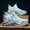 White Blue, variant on New autumn men's running shoes, cool sports shoes