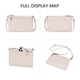 thumbnail image 3 of SENDEFN Small Crossbody Bags for Women Trendy Clutch Purse PU Leather Shoulder Bags with Adjustable Strap, 3 of 7